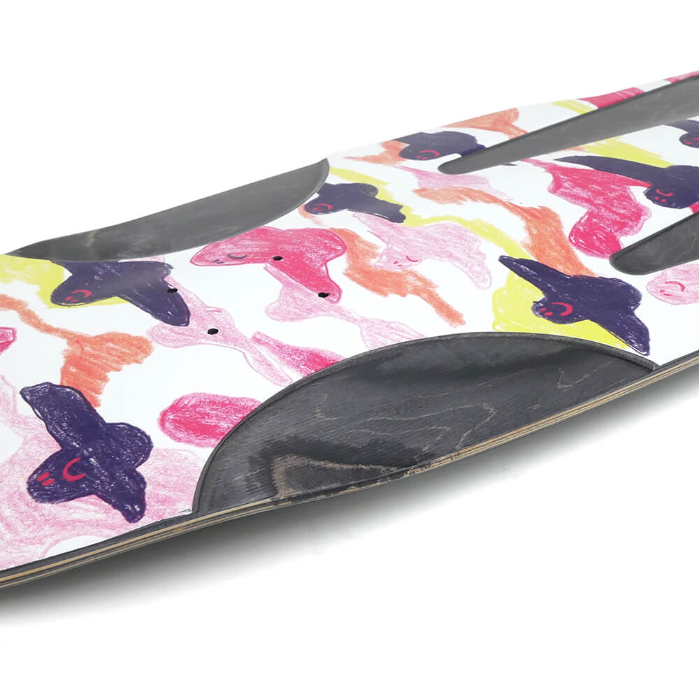 KROOKED DECK クルキッド デッキ TEAM SSD 26 DIMOND QUAD 10.75 スケートボード スケボー　4