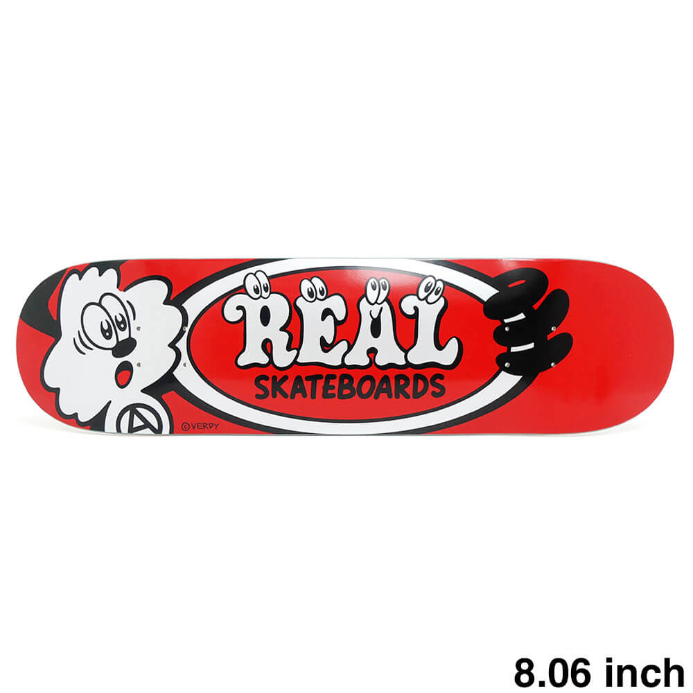 REAL DECK リアル デッキ TEAM SSD 26 VERDY OVAL 8.06 スケートボード スケボー 1