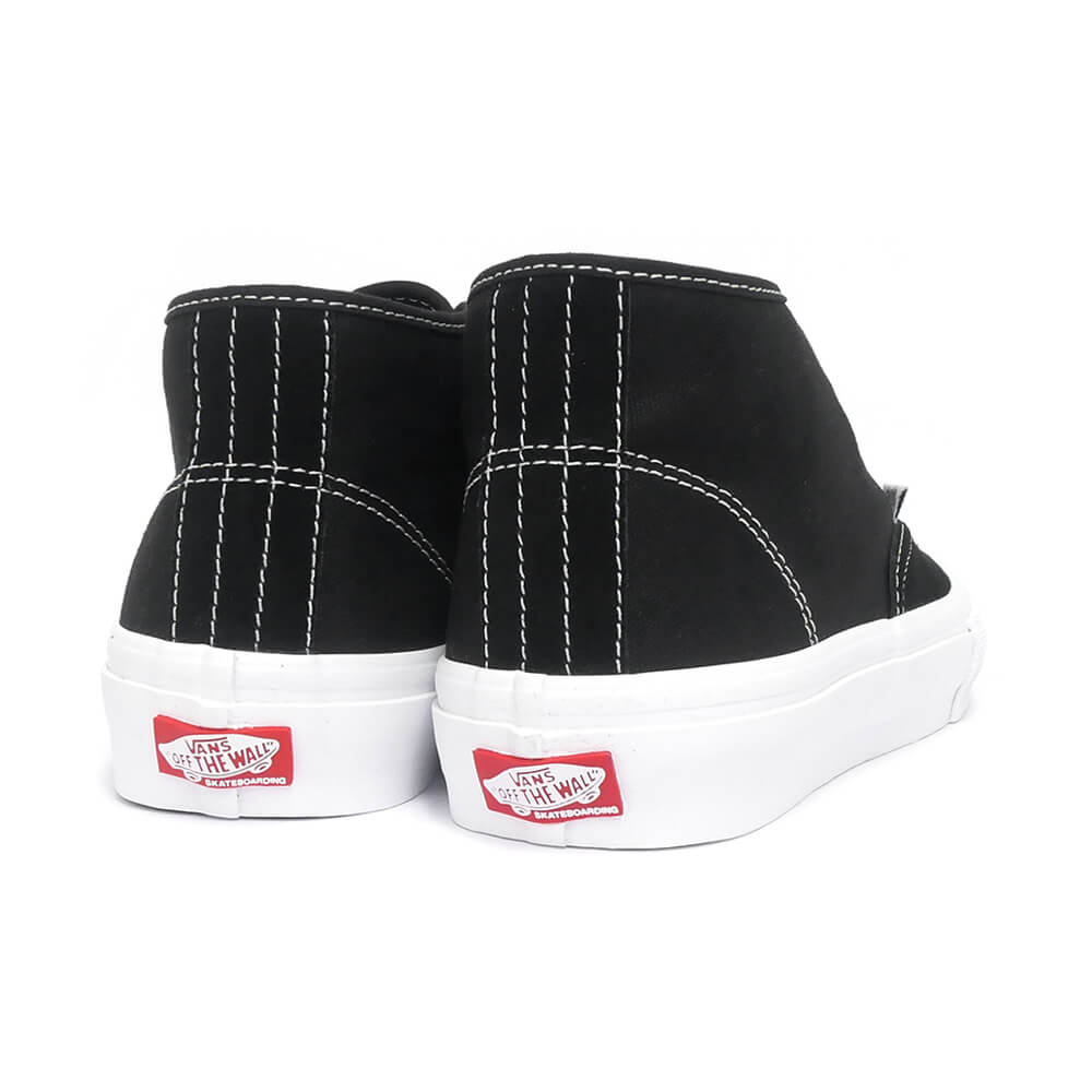 VANS SHOES バンズ シューズ スニーカー SKATE AUTHENTIC MID BLACK/WHITE（US企画） スケートボード スケボー 3