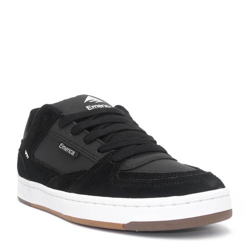 EMERICA SHOES エメリカ シューズ スニーカー MUTE BLACK/WHITE スケートボード スケボー 1