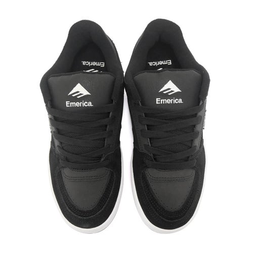 EMERICA SHOES エメリカ シューズ スニーカー MUTE BLACK/WHITE スケートボード スケボー 2