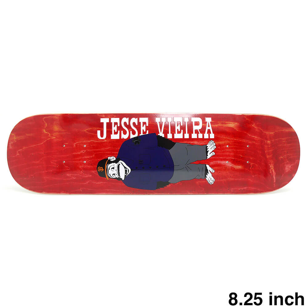 PIZZA DECK ピザ デッキ JESSE VIEIRA SFC RED STAIN 8.25 スケートボード スケボー 1