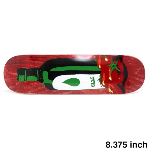 PIZZA DECK ピザ デッキ OLLI WEISMANTEL OIL RED STAIN 8.375 スケートボード スケボー 1