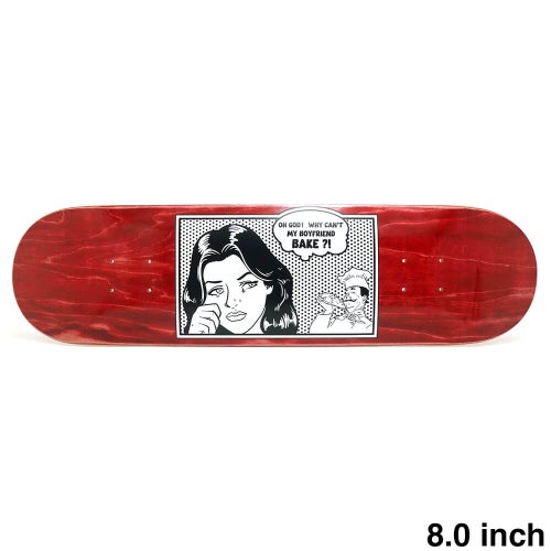 PIZZA DECK ピザ デッキ TEAM AMERICANA RED STAIN 8.0 スケートボード スケボー 1