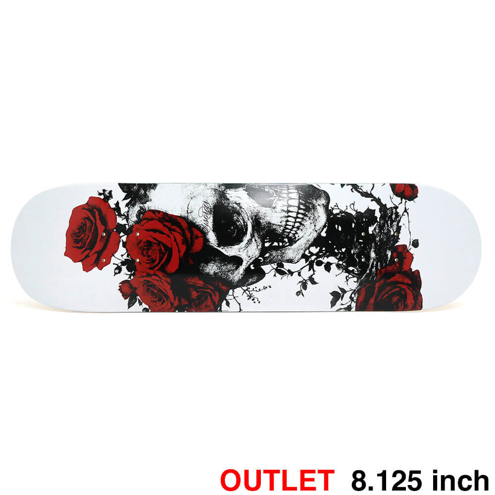 （アウトレット価格 14,300円 → 11,990円）DISORDER DECK ディスオーダー デッキ TEAM GRATEFUL HEAD 8.12 デッキテープ貼り スケートボード スケボー 1