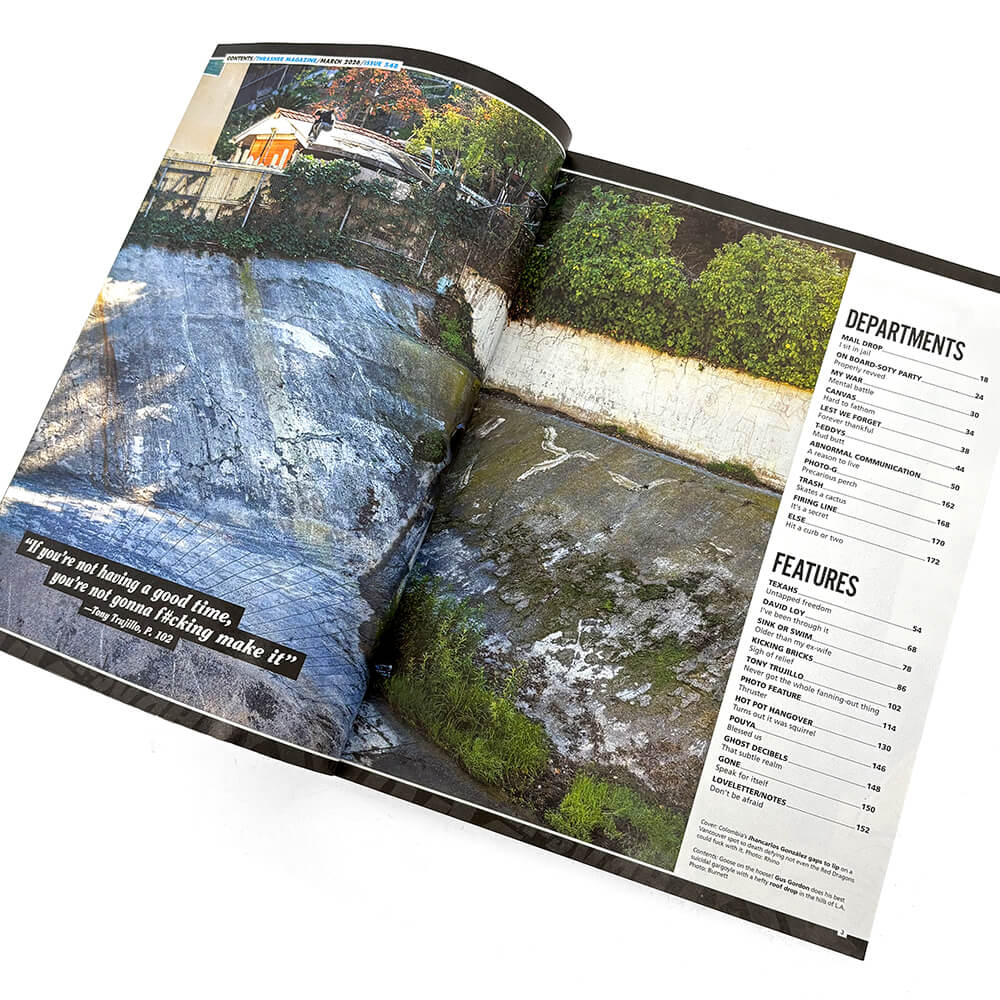 THRASHER MAGAZINE スラッシャー 雑誌 2026年3月号 スケートボード