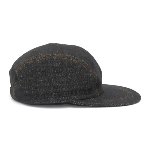 TIGHTBOOTH（TBPR）CAP タイトブース キャップ SIDE LOGO DENIM CAP BLACK スケートボード スケボー　3