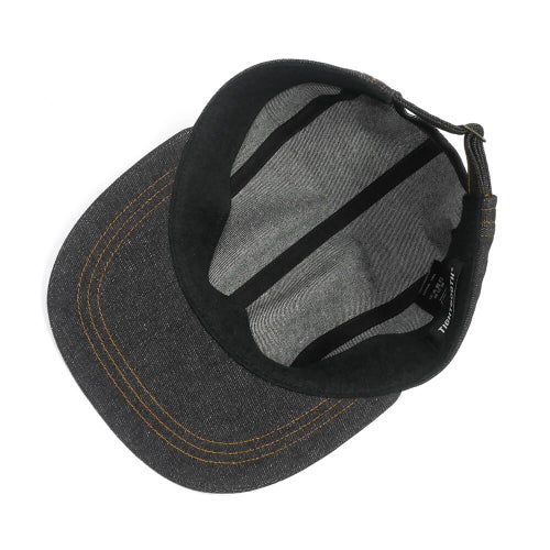 TIGHTBOOTH（TBPR）CAP タイトブース キャップ SIDE LOGO DENIM CAP BLACK スケートボード スケボー　5