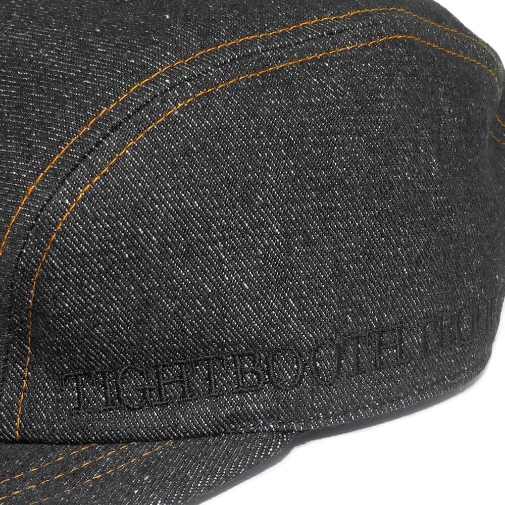 TIGHTBOOTH（TBPR）CAP タイトブース キャップ SIDE LOGO DENIM CAP BLACK スケートボード スケボー　6