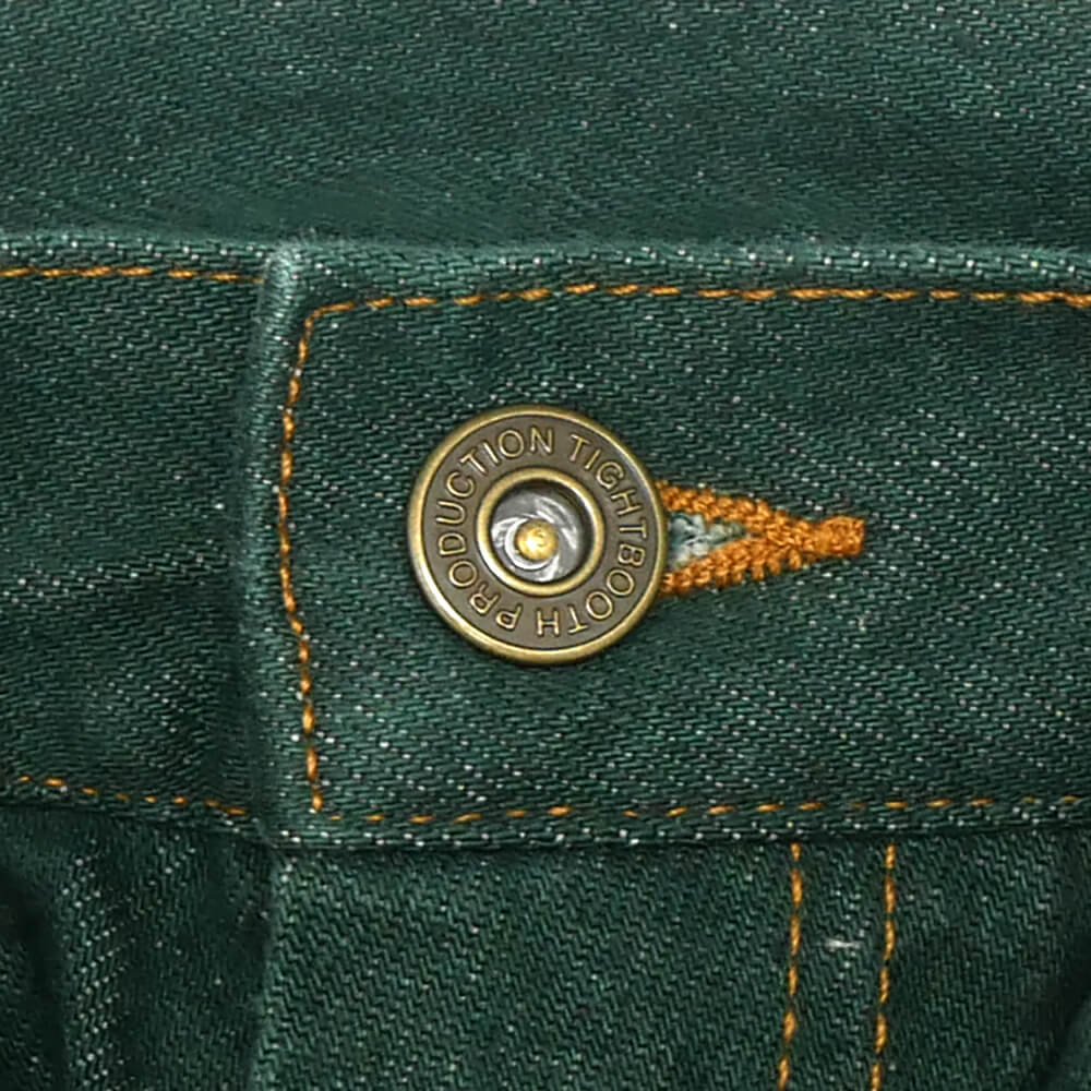 TIGHTBOOTH（TBPR） PANTS タイトブース パンツ ジーンズ DENIM BALLOON DARK GREEN スケートボード スケボー 3