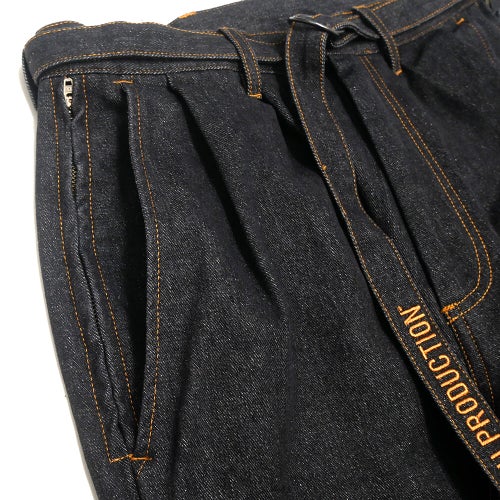 TIGHTBOOTH（TBPR） PANTS タイトブース パンツ ジーンズ DENIM BALLOON BLACK スケートボード スケボー 1