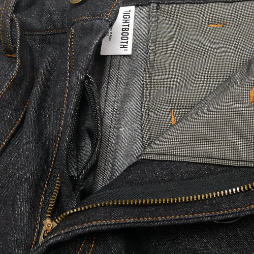 TIGHTBOOTH（TBPR） PANTS タイトブース パンツ ジーンズ DENIM BALLOON BLACK スケートボード スケボー 5