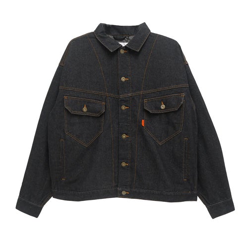 TIGHTBOOTH（TBPR） JACKET タイトブース ジャケット DENIM BLACK スケートボード スケボー 1