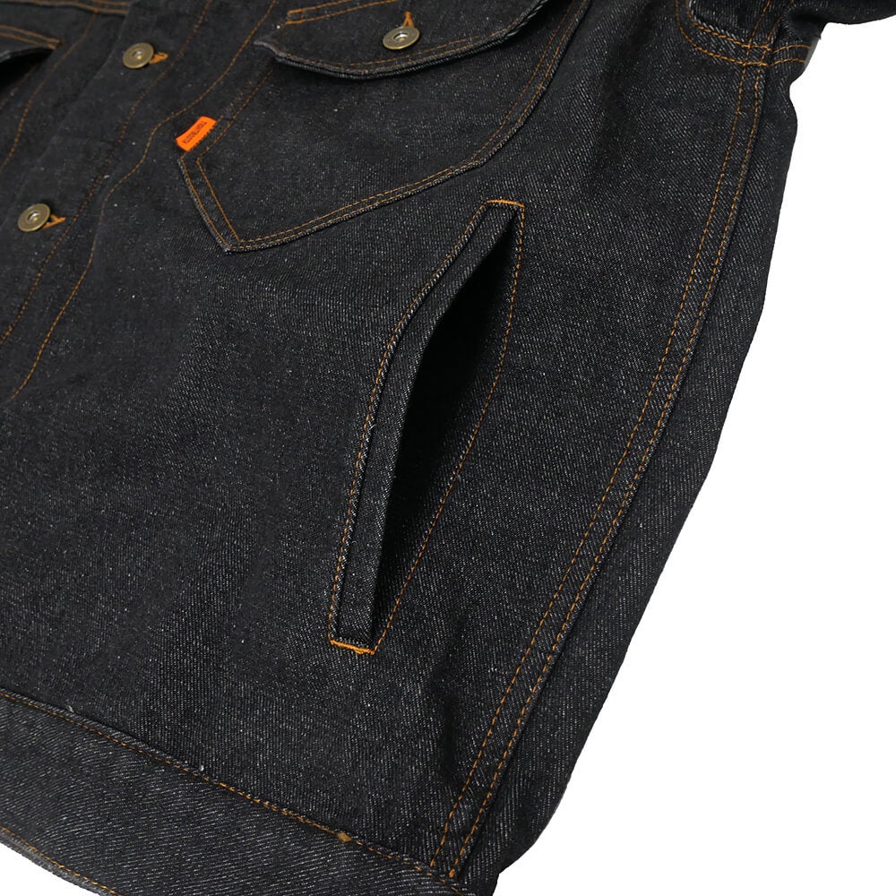 TIGHTBOOTH（TBPR） JACKET タイトブース ジャケット DENIM BLACK スケートボード スケボー 6