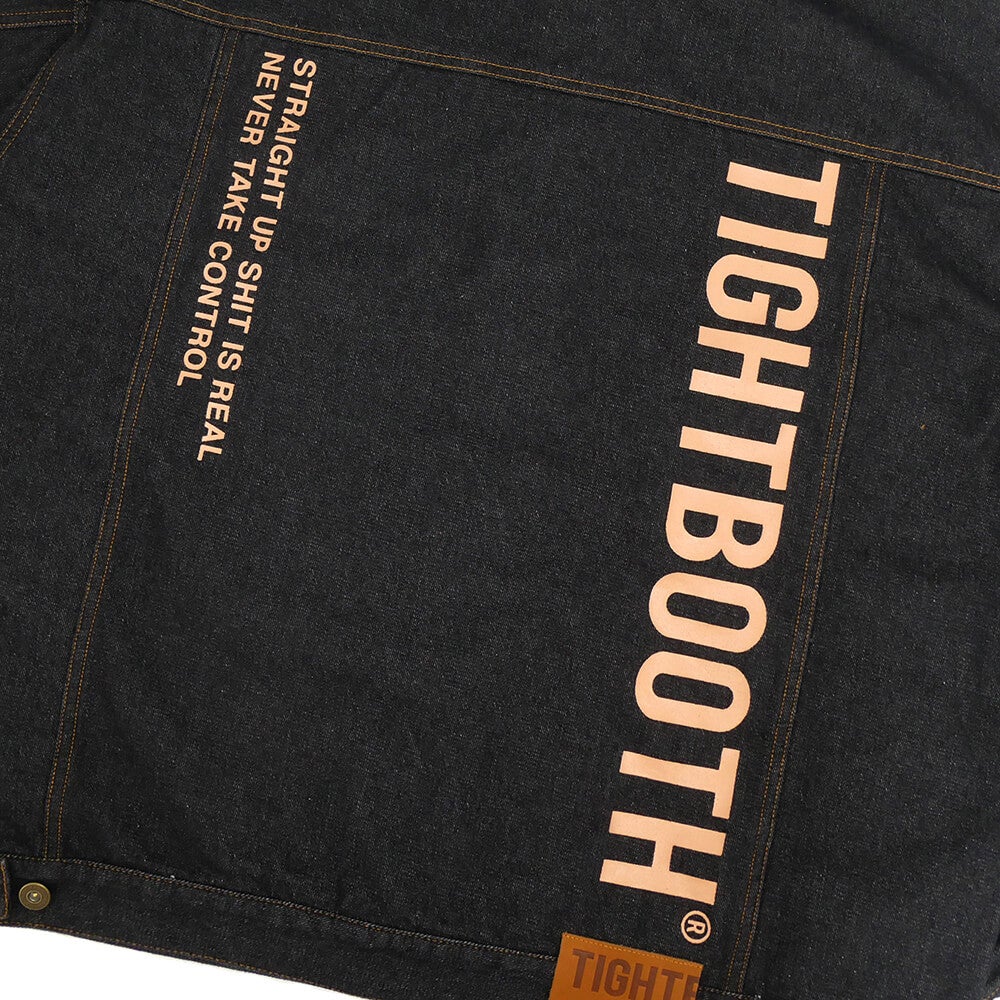 TIGHTBOOTH（TBPR） JACKET タイトブース ジャケット DENIM BLACK スケートボード スケボー 9