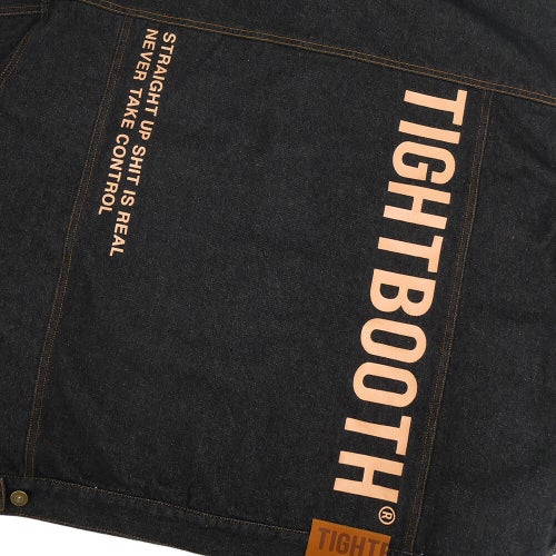 TIGHTBOOTH（TBPR） JACKET タイトブース ジャケット DENIM BLACK スケートボード スケボー 9