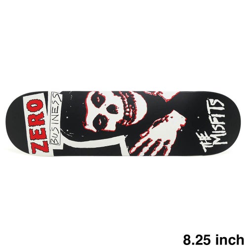 ZERO DECK ゼロ デッキ TEAM MISFITS ZERO BUSINESS GITD 8.25 スケートボード スケボー 1