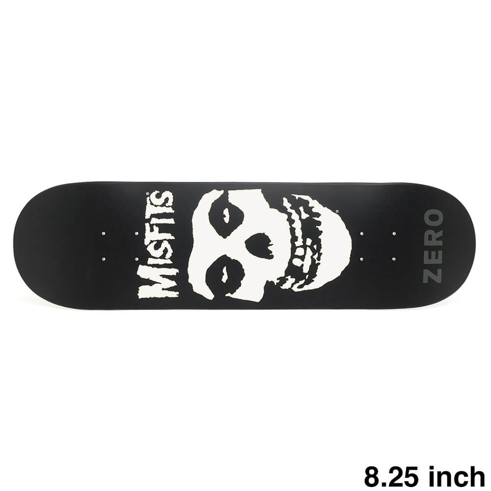 ZERO DECK ゼロ デッキ TEAM MISFITS FIEND SKULL GITD 8.25 スケートボード スケボー 1