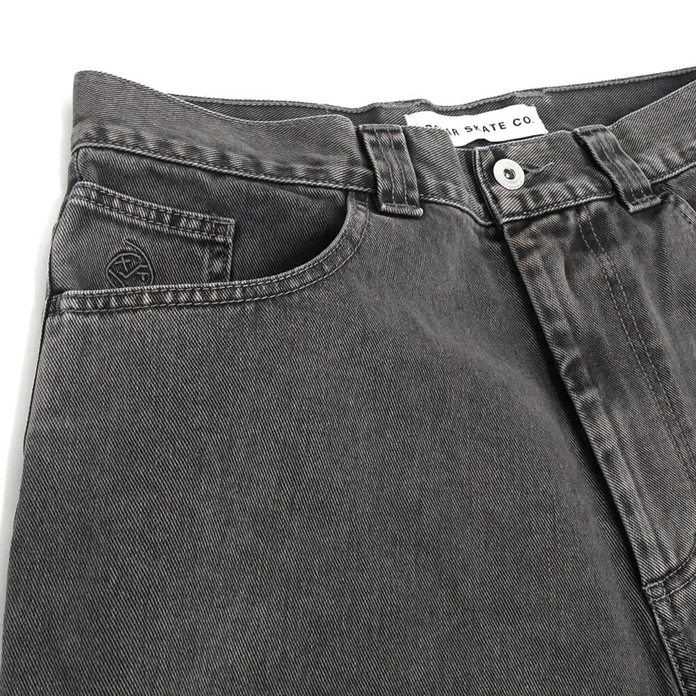POLAR SHORTS ポーラー ショーツ BIGBOY WASHED GREY スケートボード スケボー 1