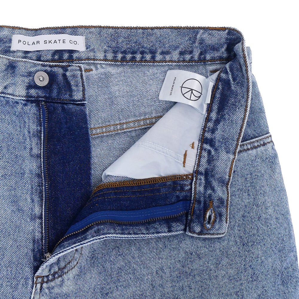 POLAR SHORTS ポーラー ショーツ BIGBOY HEAVY WASHED BLUE スケートボード スケボー 3