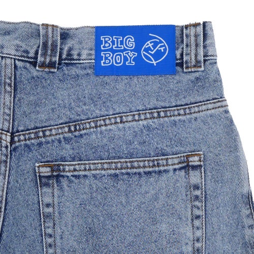 POLAR SHORTS ポーラー ショーツ BIGBOY HEAVY WASHED BLUE スケートボード スケボー 4