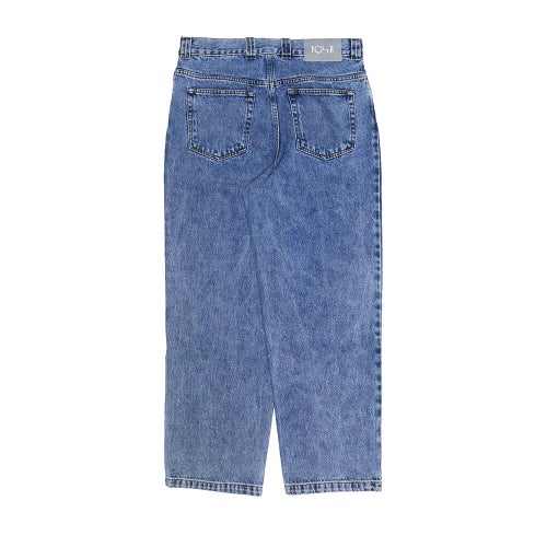 POLAR JEANS ポーラー パンツ ジーンズ 93! PANTS HEAVY WASHED BLUE スケートボード スケボー 6