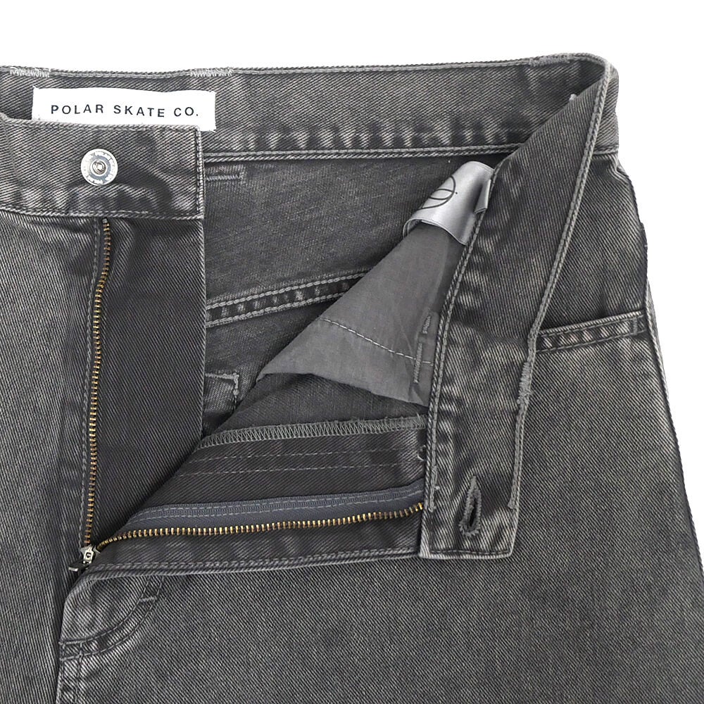 POLAR JEANS ポーラー パンツ ジーンズ ビッグボーイ BIG BOY WASHED GREY スケートボード スケボー 3