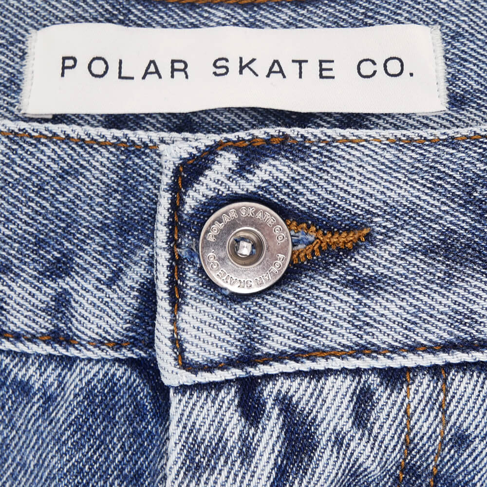 POLAR JEANS ポーラー パンツ ジーンズ ビッグボーイ BIG BOY HEAVY WASHED BLUE スケートボード スケボー 2