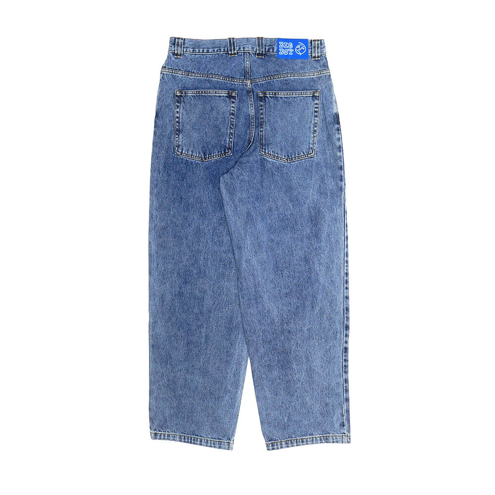 POLAR JEANS ポーラー パンツ ジーンズ ビッグボーイ BIG BOY HEAVY WASHED BLUE スケートボード スケボー 6