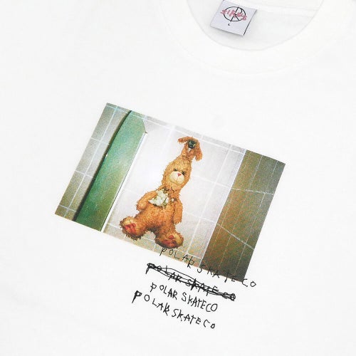 POLAR T-SHIRT ポーラー Tシャツ BUNNY 2 WHITE スケートボード スケボー 1