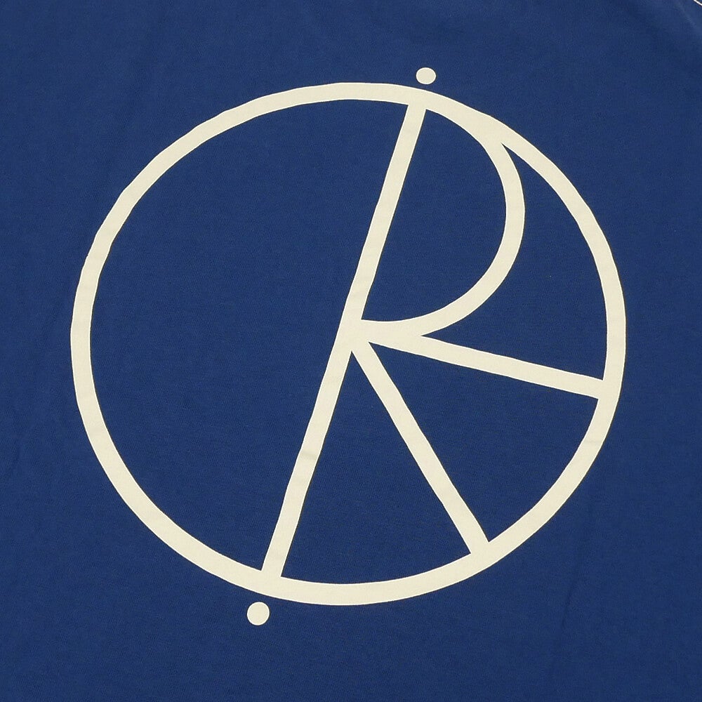 POLAR T-SHIRT ポーラー Tシャツ STROKE LOGO CONTRAST GREY BLUE スケートボード スケボー 3