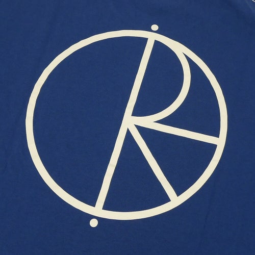 POLAR T-SHIRT ポーラー Tシャツ STROKE LOGO CONTRAST GREY BLUE スケートボード スケボー 3