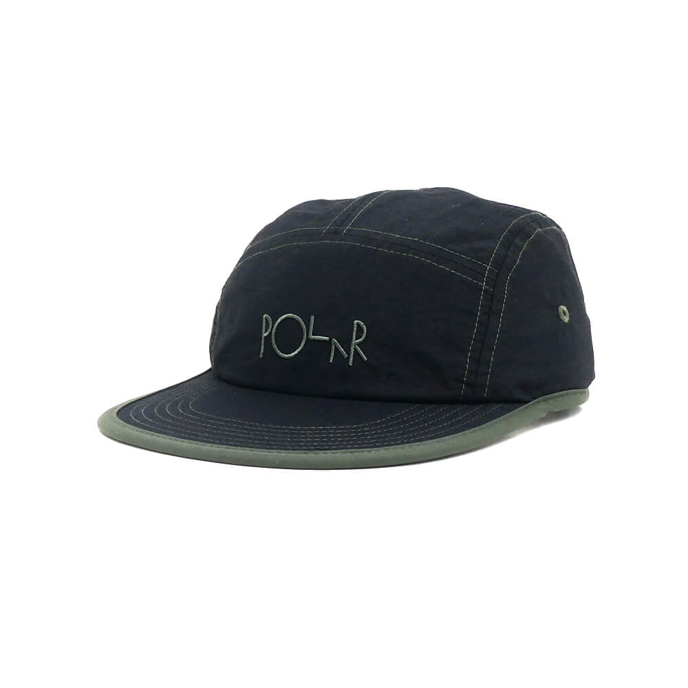 POLAR CAP ポーラー キャップ VILDE BLACK/ARMY GREEN スケートボード スケボー 