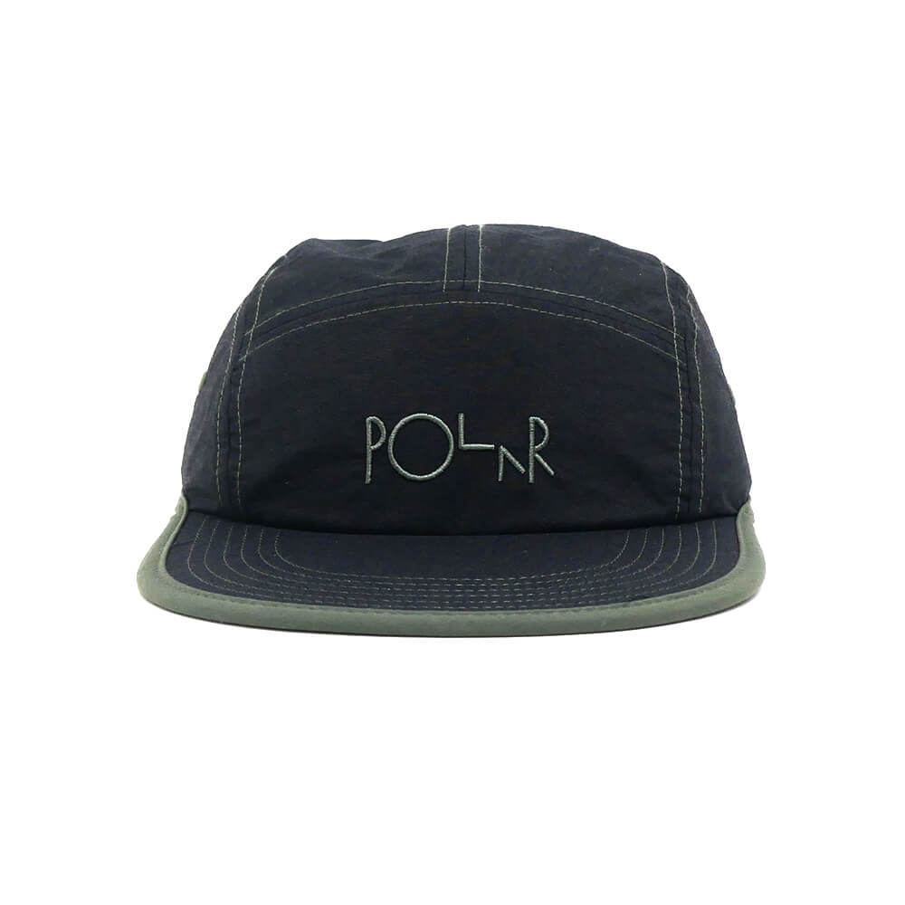 POLAR CAP ポーラー キャップ VILDE BLACK/ARMY GREEN スケートボード スケボー 1