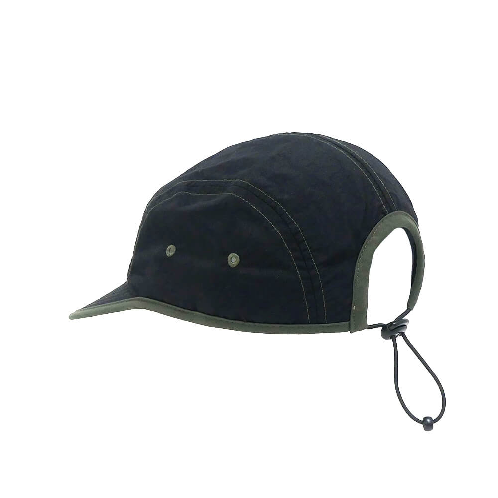 POLAR CAP ポーラー キャップ VILDE BLACK/ARMY GREEN スケートボード スケボー 2