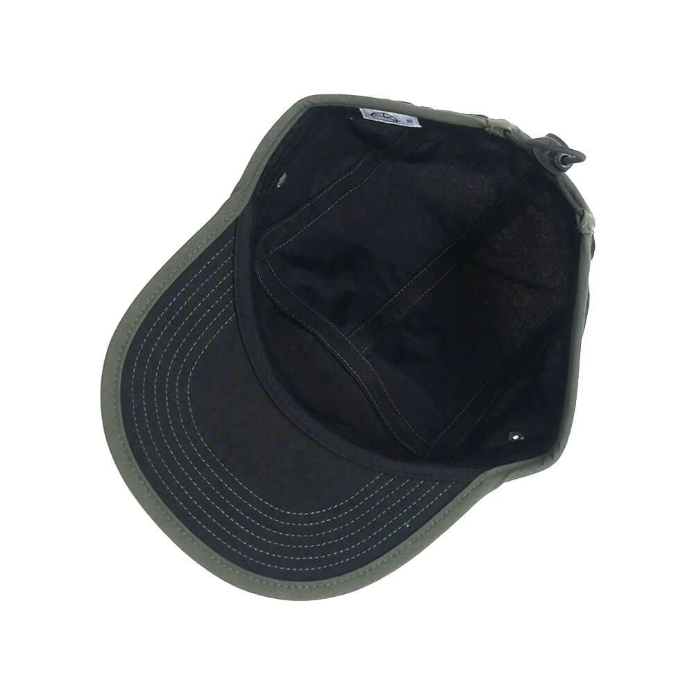 POLAR CAP ポーラー キャップ VILDE BLACK/ARMY GREEN スケートボード スケボー 3