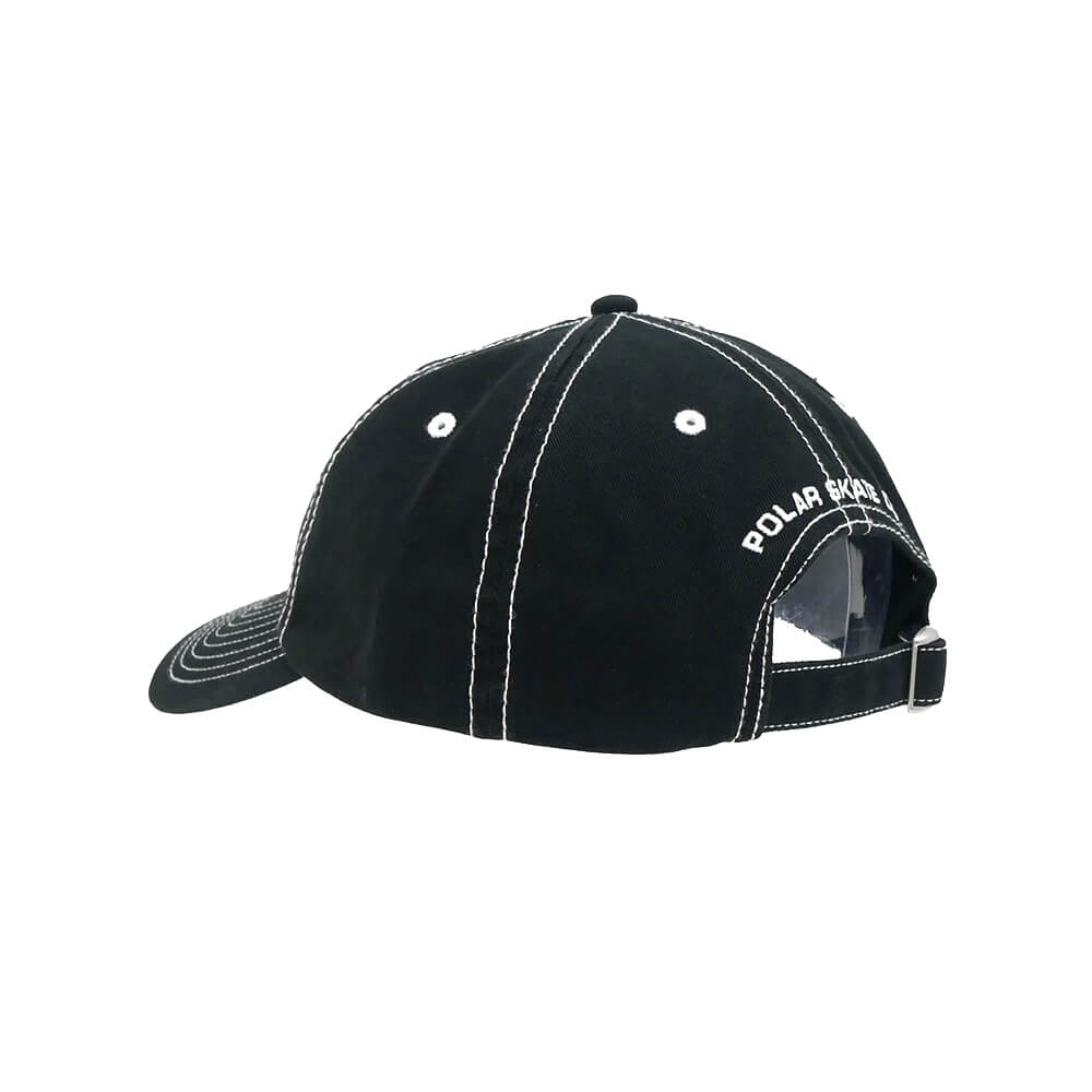 POLAR CAP ポーラー キャップ SAI CONTRAST BLACK スケートボード スケボー 2
