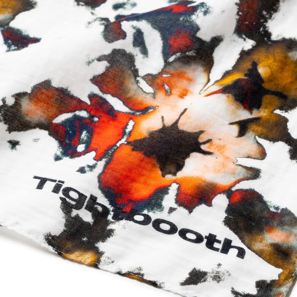 TIGHTBOOTH（TBPR）TENUGUI タイトブース 手ぬぐい BLOOM TENUGUI WHITE スケートボード スケボー 2