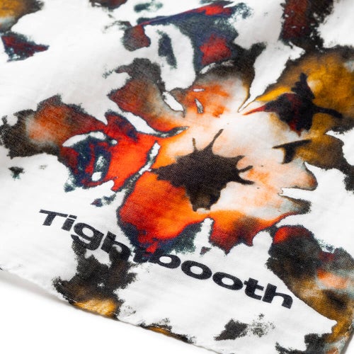 TIGHTBOOTH（TBPR）TENUGUI タイトブース 手ぬぐい BLOOM TENUGUI WHITE スケートボード スケボー 2