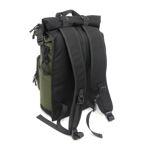 スケートボード収納可能 VAGA BACKPACK バガ バッグ バックパック リュック WEDGE XP DARK OLIVE スケボー 3