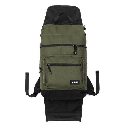 スケートボード収納可能 VAGA BACKPACK バガ バッグ バックパック リュック WEDGE XP DARK OLIVE スケボー 4