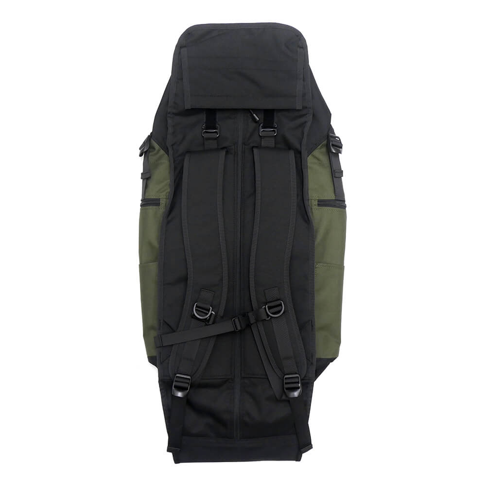 スケートボード収納可能 VAGA BACKPACK バガ バッグ バックパック リュック WEDGE XP DARK OLIVE スケボー 5