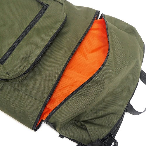 スケートボード収納可能 VAGA BACKPACK バガ バッグ バックパック リュック WEDGE XP DARK OLIVE スケボー 6