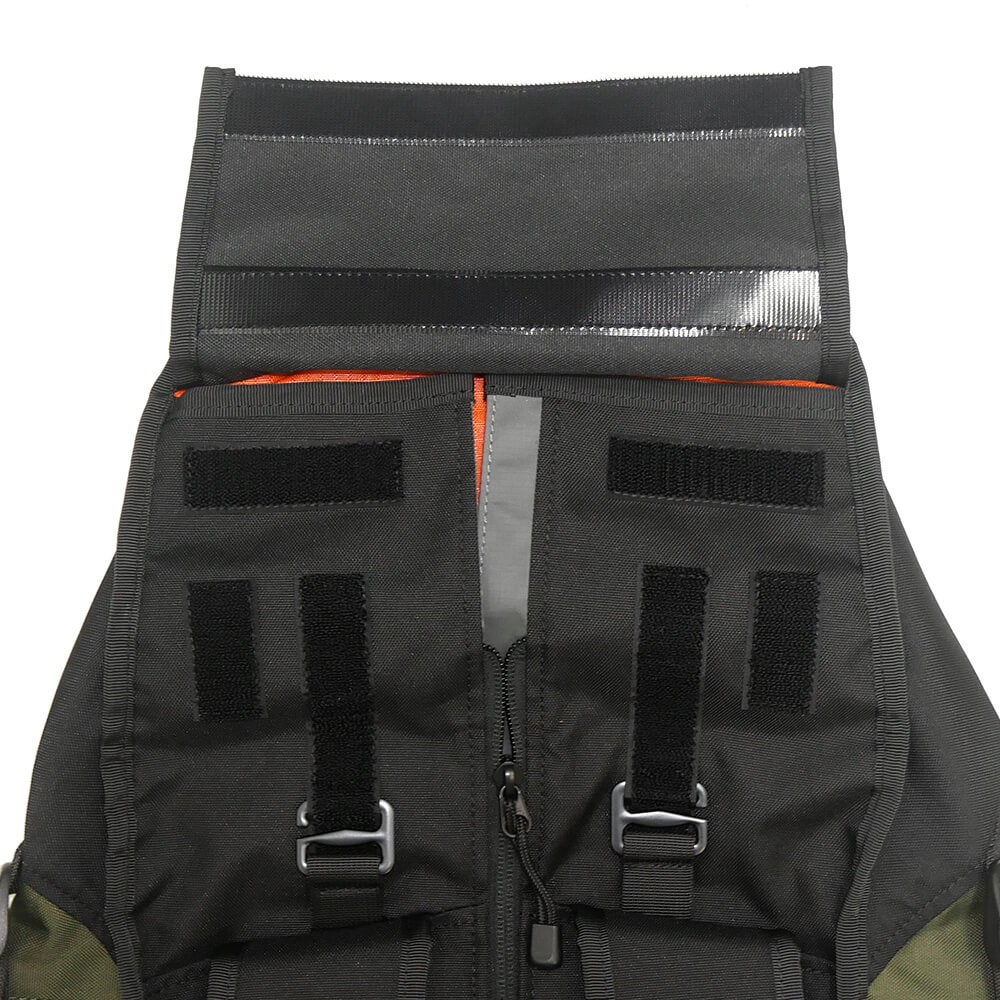 スケートボード収納可能 VAGA BACKPACK バガ バッグ バックパック リュック WEDGE XP DARK OLIVE スケボー 9