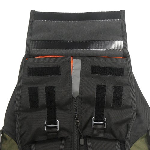 スケートボード収納可能 VAGA BACKPACK バガ バッグ バックパック リュック WEDGE XP DARK OLIVE スケボー 9