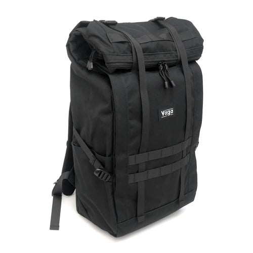 スケートボード収納可能 VAGA BACKPACK バガ バッグ バックパック リュック STEALTH 3G BLACK スケートボード スケボー 2