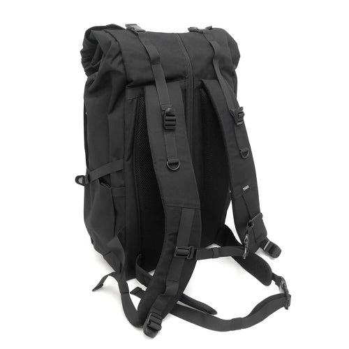 スケートボード収納可能 VAGA BACKPACK バガ バッグ バックパック リュック STEALTH 3G BLACK スケートボード スケボー 3