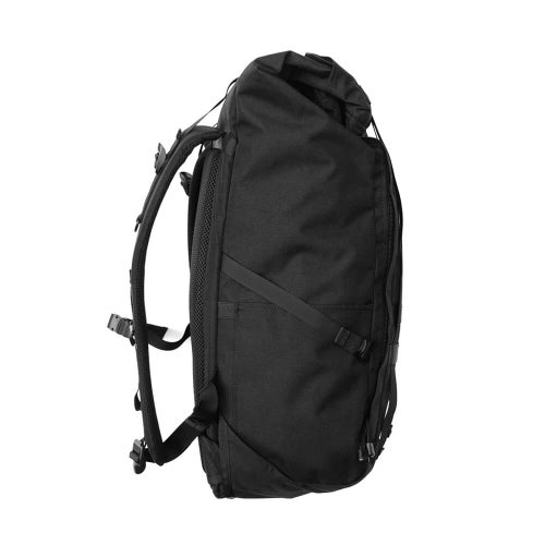 スケートボード収納可能 VAGA BACKPACK バガ バッグ バックパック リュック STEALTH 3G BLACK スケートボード スケボー 4
