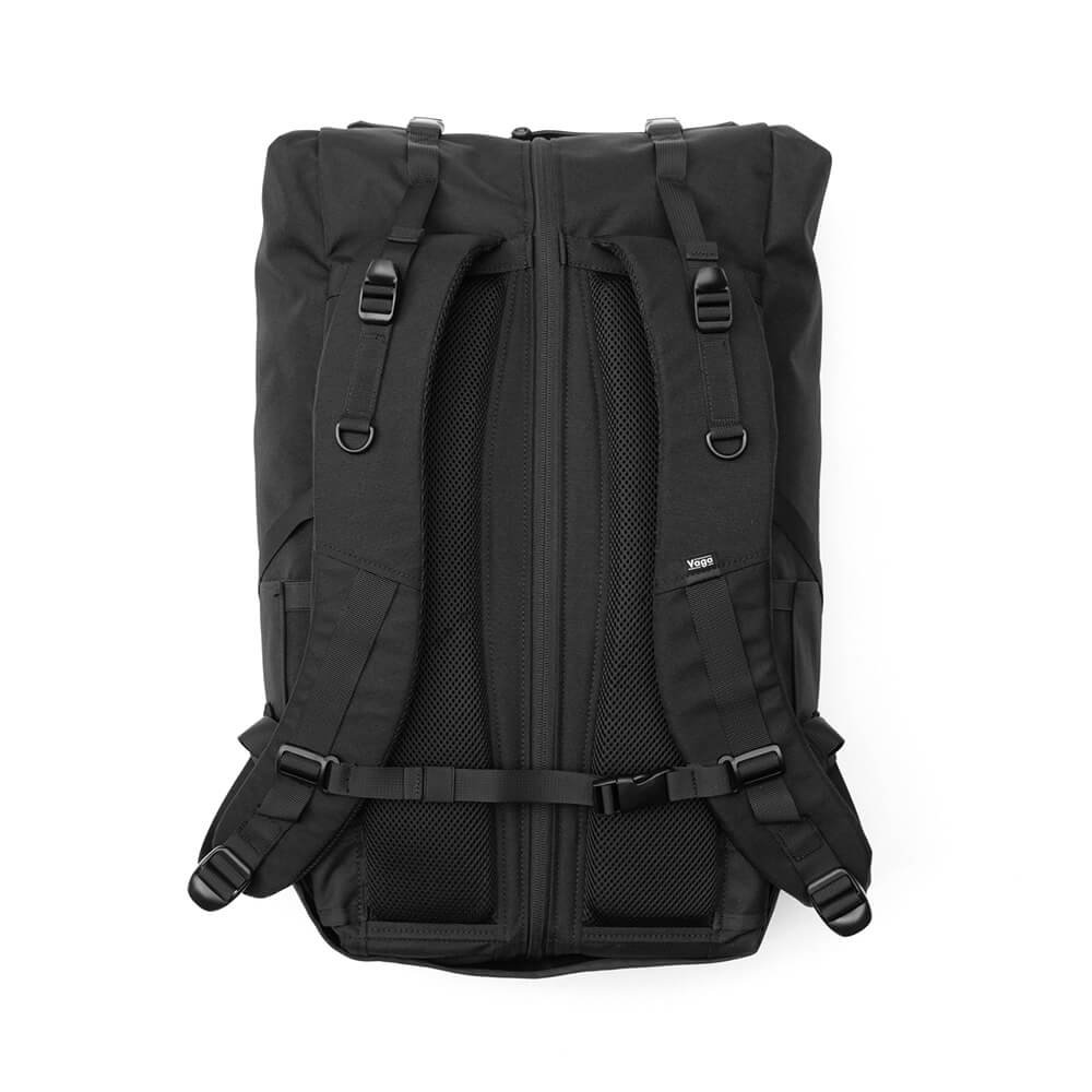 スケートボード収納可能 VAGA BACKPACK バガ バッグ バックパック リュック STEALTH 3G BLACK スケートボード スケボー 5