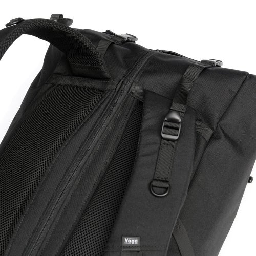 スケートボード収納可能 VAGA BACKPACK バガ バッグ バックパック リュック STEALTH 3G BLACK スケートボード スケボー 7
